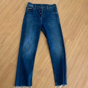 Mother denim Tomcat Ankle Fray Let’s Just Be Friends 28